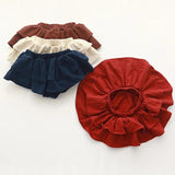 Double Layers Tutu Skirt for Girls Clothes Summer Vintage Linen Cotton Kids Pettiskirt for Toddler Girls Clothing Cake Skirt