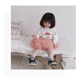 Fashion Baby Girls Tutu Fluffy Skirt Princess Ballet Dance Tutu Mesh Skirt Kids Cake Skirt Cute Girls Clothes