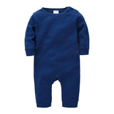 Honeyzone Winter Twins Newborn Clothes Vetement Bebe Garcon Black Full Sleeve Baby Announcement Infant Jumpsuit Bodysuit Baby