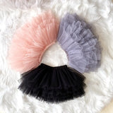 Fashion Baby Girls Tutu Fluffy Skirt Princess Ballet Dance Tutu Mesh Skirt Kids Cake Skirt Cute Girls Clothes