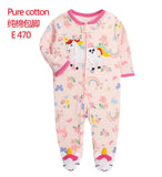 Cotton Baby Clothes Zipper Romper Newborn Baby Clothes Spring Summer Winter Ropa Bebe Girls Clothes Girls Jumpsuit Cotton