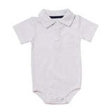 Bodysuit & One Pieces Baby Clothes Summer Short-sleeved Polo Baby Jumpsuit Crawling Clothes Baby Clothes Romper Newborn Clothes