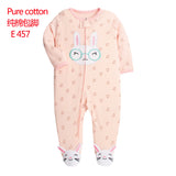 Cotton Baby Clothes Zipper Romper Newborn Baby Clothes Spring Summer Winter Ropa Bebe Girls Clothes Girls Jumpsuit Cotton