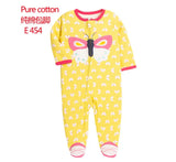 Cotton Baby Clothes Zipper Romper Newborn Baby Clothes Spring Summer Winter Ropa Bebe Girls Clothes Girls Jumpsuit Cotton