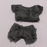 New 15-17cm Labubu Fisherman's Hat Cold Baby Clothes Suit Band Around Nanjing Style Labubu Baby Clothes New