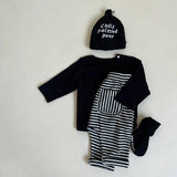 2023 Autumn New Baby Long Sleeve T Shirt Cotton Boy Striped Bottoming Tops Girl Solid Simple Casual Pullover Infant Clothes