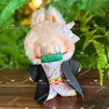 Labubu clothes doll decorative clothing 17cm baby clothes Labubu sitting party baby clothes charcoal Zhilang clothes