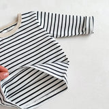 Korea Baby Tee 2023 Baby Autumn Clothes Basic Soft Bottoming Shirt Toddler Girl Clothes T-shirts Baby Boys Clothes Tank Tops New