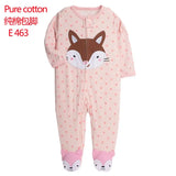 Cotton Baby Clothes Zipper Romper Newborn Baby Clothes Spring Summer Winter Ropa Bebe Girls Clothes Girls Jumpsuit Cotton