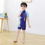 European One Piece Swimsuits Girls Swimwear Kids Boys Bathing Suit Cartoon Unicorn Quick Drying Swimming Clothes Baby Beachwear