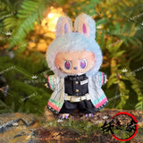 Labubu clothes doll decorative clothing 17cm baby clothes Labubu sitting party baby clothes charcoal Zhilang clothes