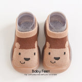 baby socks shoes Boy Girl Fashion Toddler Shoes Anti-Slip  Soft Rubber shoes animal style