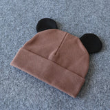 Baby Hat With Ears Cotton Warm Newborn Accessories Baby Girl Boy Autumn Winter Hat For Kids Infant Toddler Beanie Cap Girls Hat