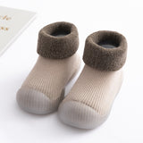 baby sock shoes for winter thick cotton animal styles cute baby floor shoes anti-slip first walkers 0-3 years