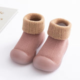 baby sock shoes for winter thick cotton animal styles cute baby floor shoes anti-slip first walkers 0-3 years