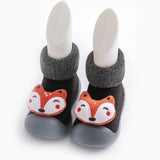 baby sock shoes for winter thick cotton animal styles cute baby floor shoes anti-slip first walkers 0-3 years