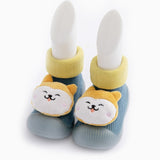 baby sock shoes for winter thick cotton animal styles cute baby floor shoes anti-slip first walkers 0-3 years
