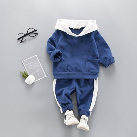 Infant Clothing Sets Baby Suit 2021 Autumn Spring Clothes For Newborn Baby Boys Clothes Hoodie+Pant 2pcs Outfit Kids Costume