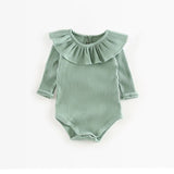 Baby Girl Boy Rompers 0-2Y Spring Newborn Baby Clothes For Girls Long Sleeve Baby Jumpsuit Summer Baby Girls Outfits Clothes