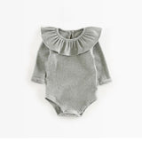 Baby Girl Boy Rompers 0-2Y Spring Newborn Baby Clothes For Girls Long Sleeve Baby Jumpsuit Summer Baby Girls Outfits Clothes