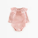 Baby Girl Boy Rompers 0-2Y Spring Newborn Baby Clothes For Girls Long Sleeve Baby Jumpsuit Summer Baby Girls Outfits Clothes