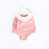 Baby Girl Boy Rompers 0-2Y Spring Newborn Baby Clothes For Girls Long Sleeve Baby Jumpsuit Summer Baby Girls Outfits Clothes