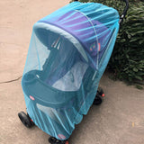 Baby Stroller Pushchair Mosquito Insect Shield Net Safe Infants Protection Mesh Stroller Accessories Mosquito Net 150cm -  - BabyShop18