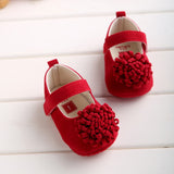 Candy Colors Newborn Baby Prewalker Soft Bottom Anti-slip, Big Flower Shoes -  - BabyShop18